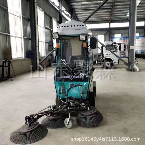 驾驶式电动扫地车 工厂物业小区环卫道路的高效保洁解决方案